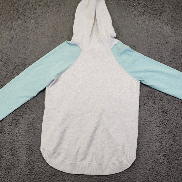 Revolution Hoodie Pullover Drawstring Long Sleeve Casual Top‎ Gray Blue L - Picture 1 of 6